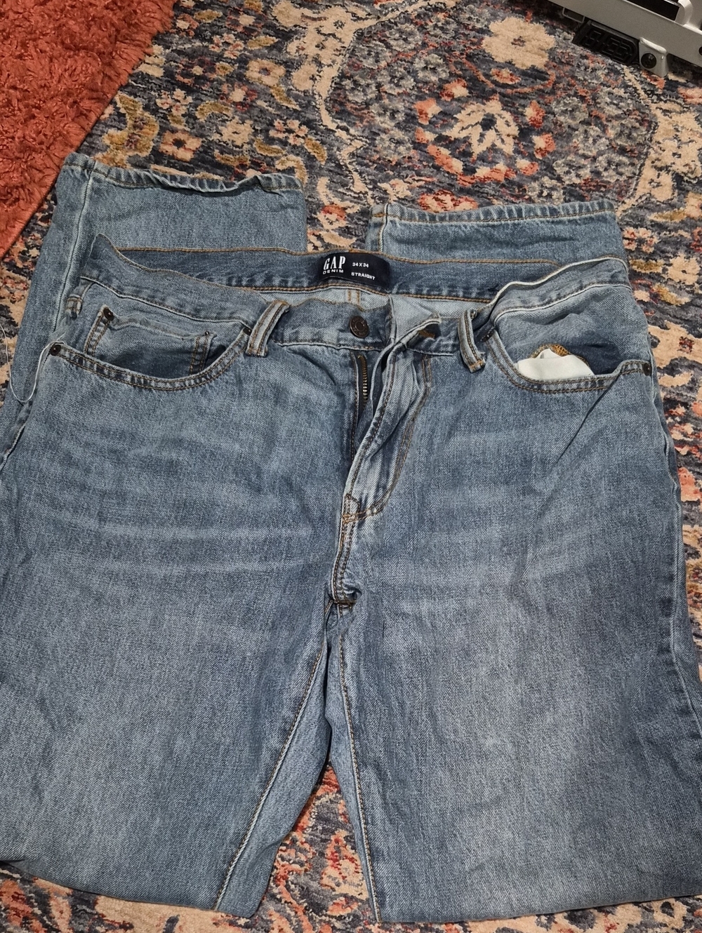 GAP Men’s Medium Blue Relaxed Jeans
